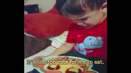 America's Funniest Videos - Cute kid dont want his cute cake