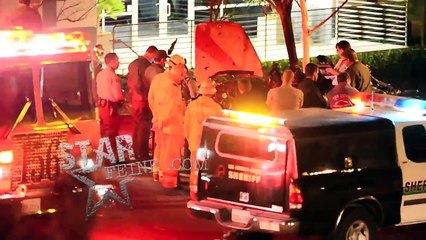 Actor Paul Walkers accident and death scene in Santa Clarita, CA.