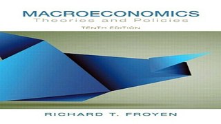 Read Macroeconomics  Theories and Policies  10th Edition   Pearson Series in Economics