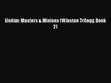 [PDF] Elohim: Masters & Minions (Winston Trilogy Book 2) [Read] Online