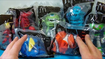 Download Video: 2005 DISNEYS PIXAR PALS SET OF 8 McDONALDS HAPPY MEAL MOVIE TOYS VIDEO REVIEW