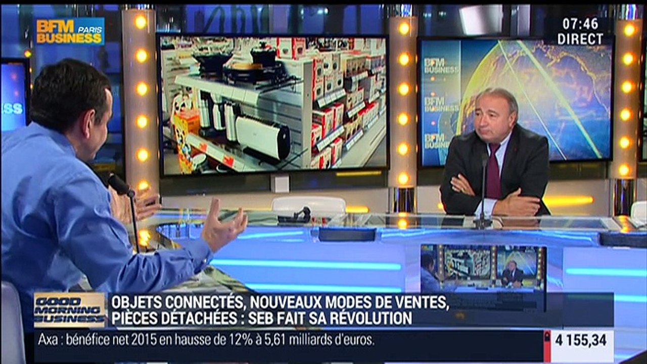 Groupe Seb: "Ce qui fait la relation avec le consommateur et la confiance sur le long terme, c'est les marques", Thierry de la Tour d'Artaise - 25/02