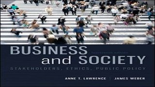 Read Business and Society  Stakeholders  Ethics  Public Policy  14th Edition Ebook pdf download