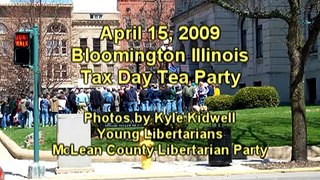 Bloomington Illinois Tax Day Tea Party