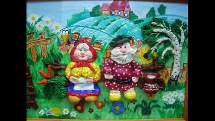 Картины из солёного теста
