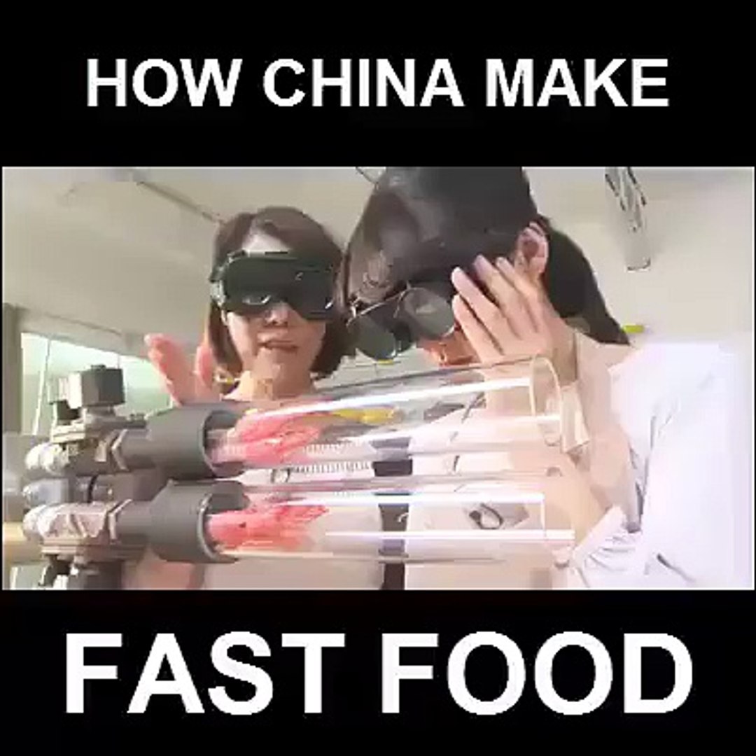 how fast food is made