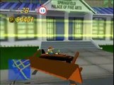 Soap Box Racer - Halloween Bart - Downtown (The Simpsons Road Rage Gameplay Part 137)