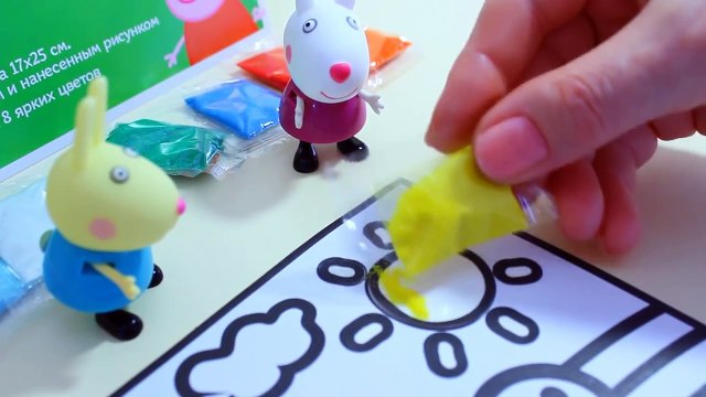 Peppa Pig Свинка Пеппа. Видео для детей. Подарок для свинки Пеппы .
