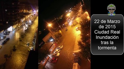 Inundación en Ciudad Real tras la tormenta del pasado 22/03/15