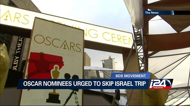 Oscar nominees urged to skip Israel trip by BDS