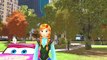 Anna of Arendelle and Elsa The Snow Queen Frozen meets Lightning McQueen Cars w- Kids Songs