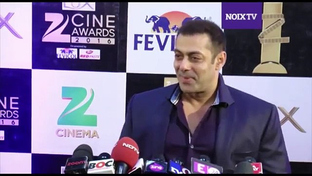 Salman Khan doesn't want AWARDS ZEE Cine Awards 2016 Red carpet NOIX TV