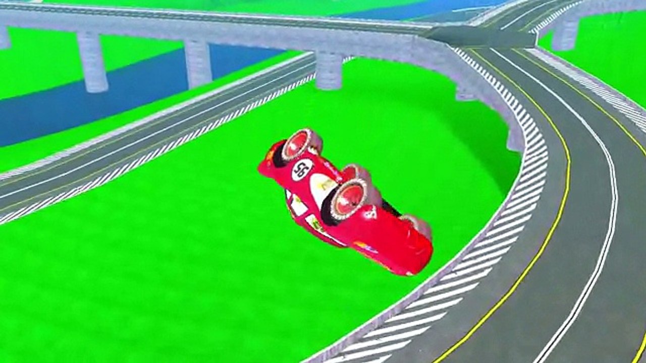 Hulk and Spider- man meets Disney Lightning McQueen Cars with Nursery Rhymes for Children