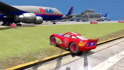 Spiderman with Kids Nursery Rhymes & Cars Lightning Mcqueen Red Color