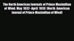 PDF The North American Journals of Prince Maximilian of Wied: May 1832–April 1833 (North American
