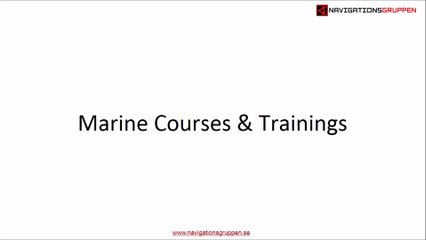Marine Courses & Trainings