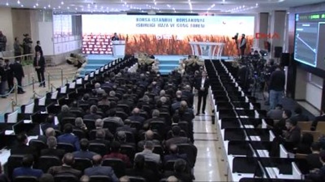 Konya Başbakan Ahmet Davutoğlu, Borsa İstanbul-Borsa Konya İşbirliği İmza ve Gong Töreninde...