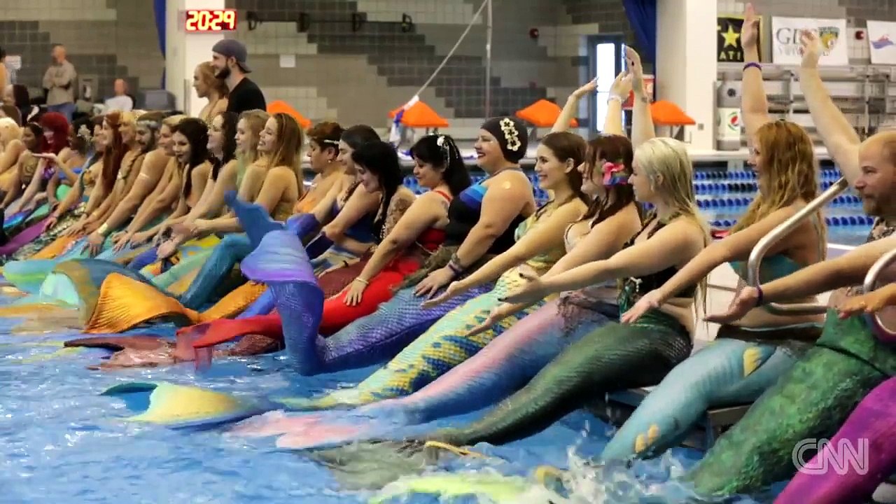 Une piscine de sirènes