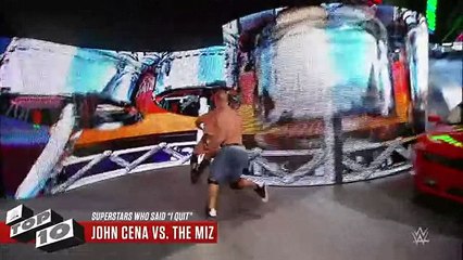 Superstars Who Said I Quit- WWE Top 10, May 2, 2015