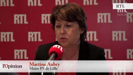 Tribune de gauche - Martine Aubry (PS) : « Il était temps de dire un certain nombre de choses »