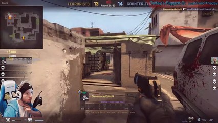 CS-GO - INSANELY Close Rounds!