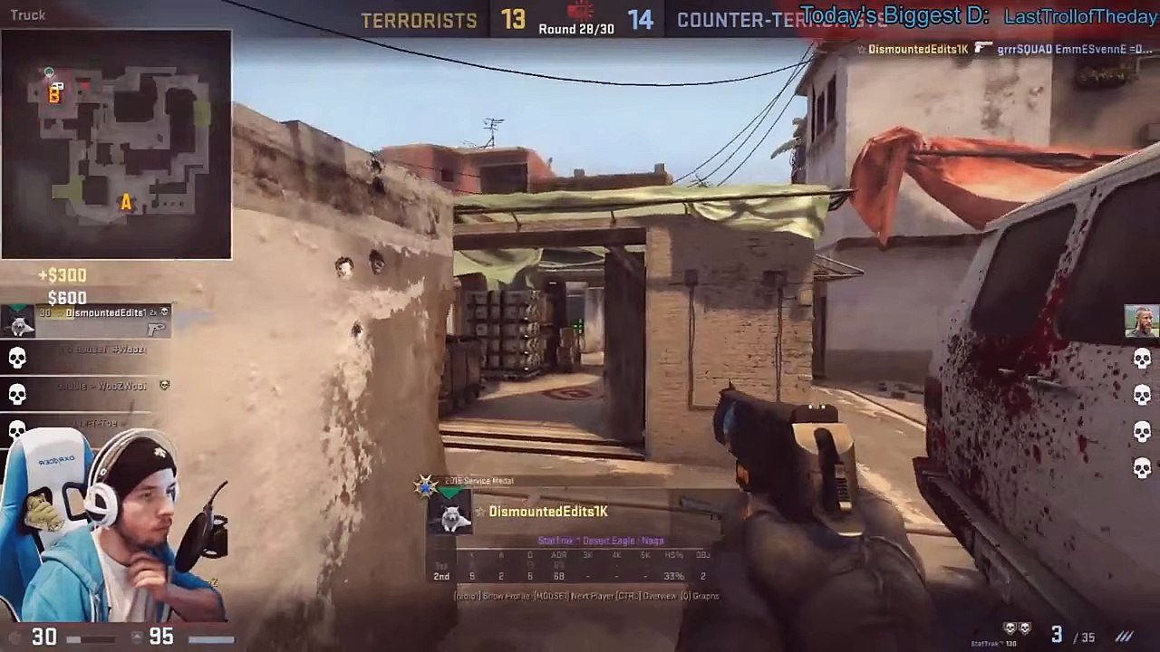 CS-GO - INSANELY Close Rounds!
