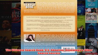 Download PDF  The Ultimate Search Book US Adoption Genealogy  Other Search Secrets FULL FREE