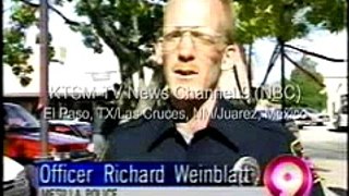 Richard Weinblatt KTSM Holiday Shopping Foot Patrol 12/94