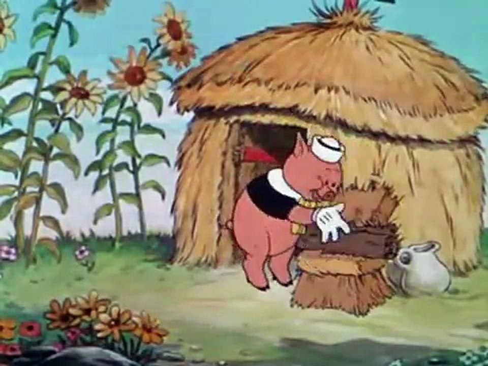 Los Tres Cerditos y el Lobo Feroz