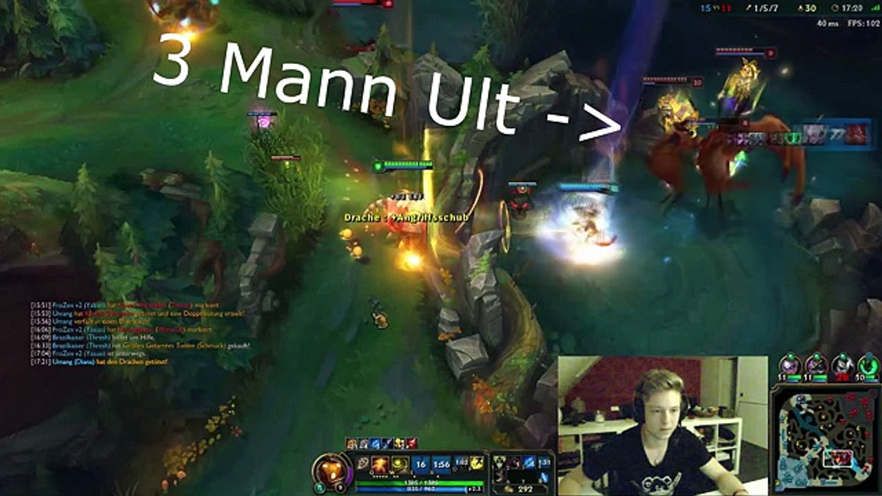 Most Epic Bard Dragon Steals - League of Legends [German]