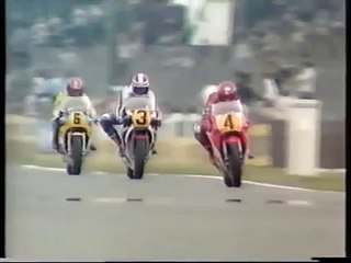 Brown and Huber's fatal crash, Silverstone 1983, 500cc