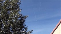 EXTREME CHEMTRAILS, Chemtrail X marks the spot over PHOENIX - SKY WATCHING ARIZONA 3-19-2013