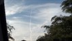 INVISIBLE CRAFT SPRAYING CHEMTRAIL 11-14-2012 - UFO raw FOOTAGE
