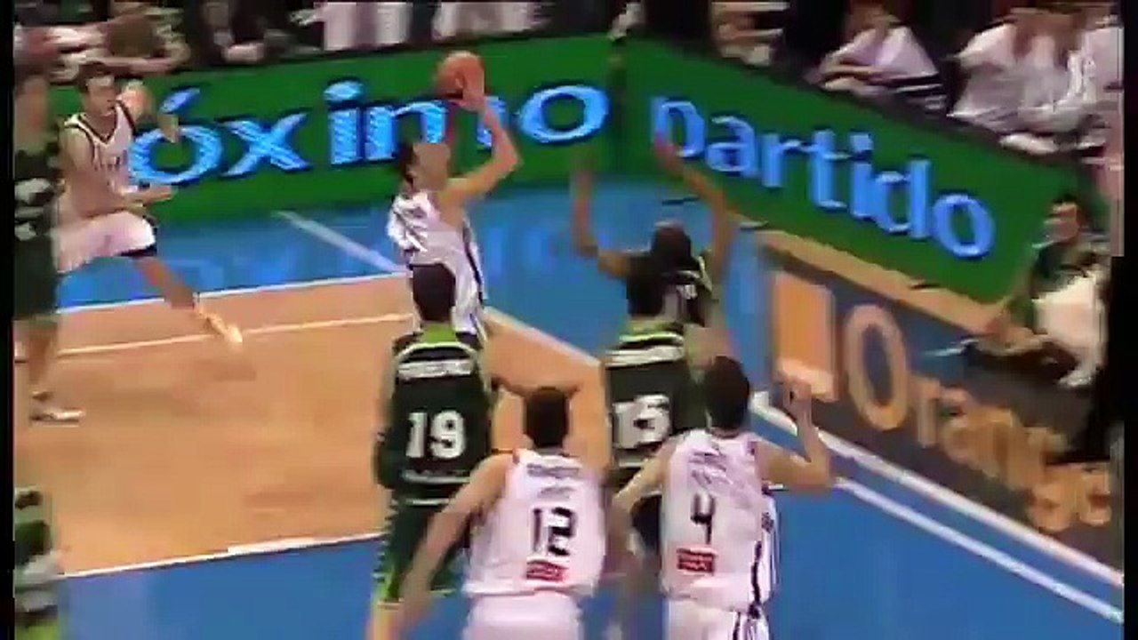 Announcer goes crazy calling the crazy end to this Basketball game