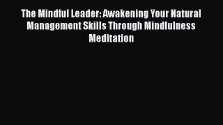 Download The Mindful Leader: Awakening Your Natural Management Skills Through Mindfulness Meditation