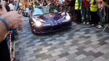 Ferrari 458 Spider & Audi R8 Spider Ex Shmee150 Mobile Gumball 3000 London by Cars Journal Today