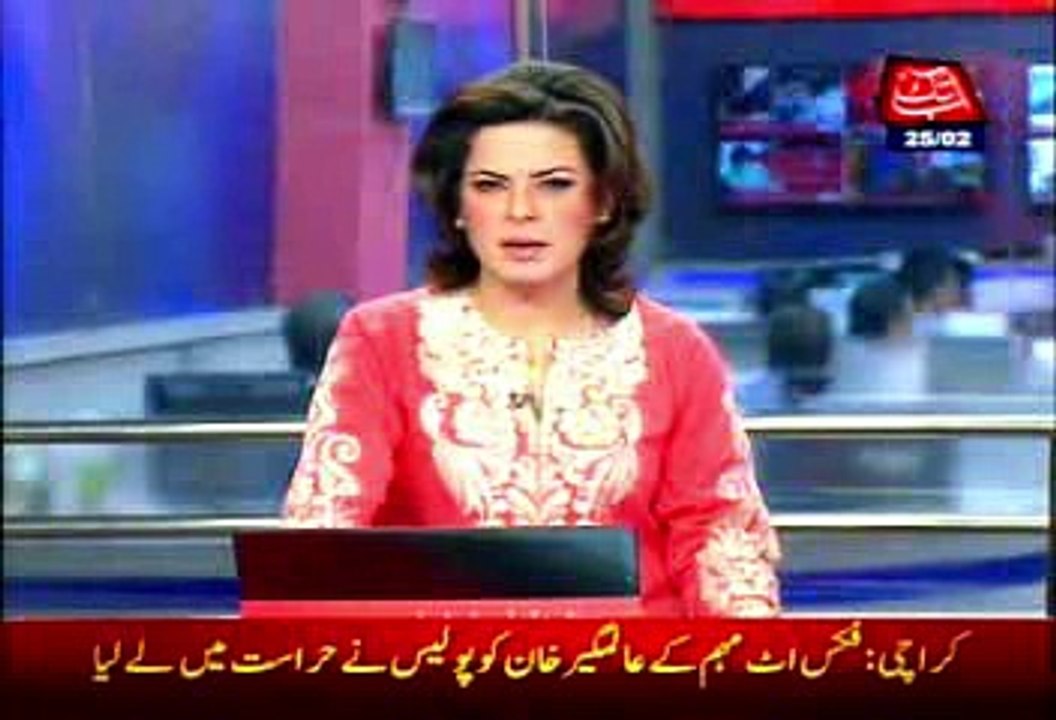 KHI: Popular social activist & 'FixIt' campaigner Alamgir Khan arrested