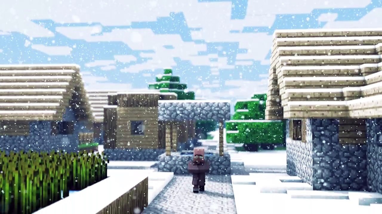Christmas With The Villagers 2 (Minecraft Animation)