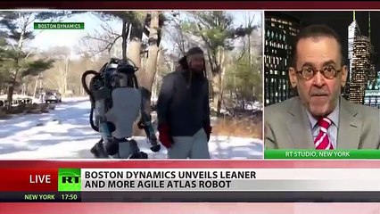 Boston Dynamic Tech Humaniod - Proud or Scary?