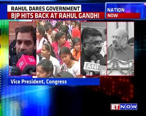 BJP Hits Back At Rahul Gandhi