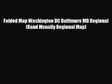 Download Folded Map Washington DC Baltimore MD Regional (Rand Mcnally Regional Map) PDF Book