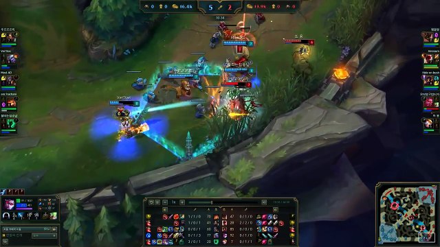 League Of Legends | SKT T1 Faker Viktor vs Twisted Fate KR LOL SoloQ Highlights