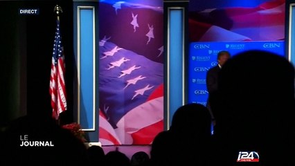 Donald Trump: "Je suis à 100% avec Israël"