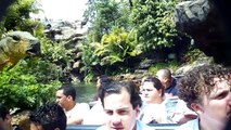 POV Jurassic Park ride front row seat, Universal Studios Orlando