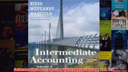 FreeDownload  Intermediate Accounting Thirteenth Edition  vol 12  FREE PDF