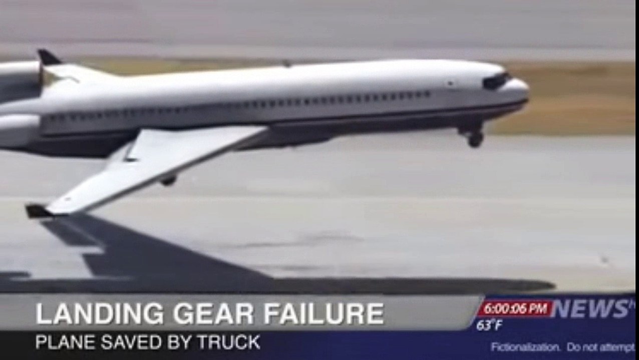 The Plane Landing Saved by a Truck