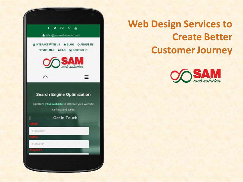Website Design Services to Create Better Customer Journey