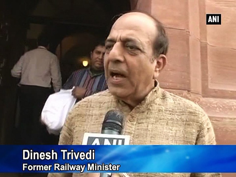 Where is Rail Budget, asks Dinesh Trivedi