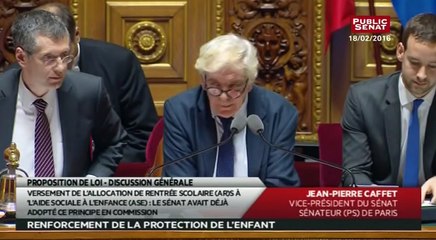 Proposition de loi pour renforcer la protection de l'enfant - Les matins du Sénat (25/02/2016)