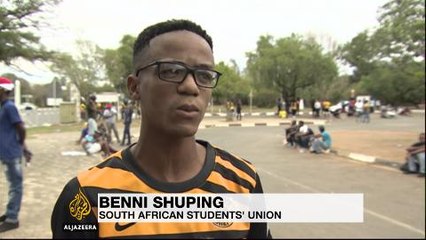 Language issues under spotlight in South African protests